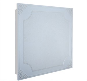 Quadratische Aluminium-Deckendesigns für Büro, 300 x 300, 600 x 600 mm in kundenspezifischer Dicke